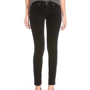 AG “The Legging” Super Skinny Velvet, Size 26